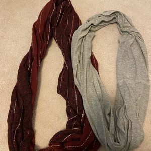 Set of 2 Infinity Scarves
